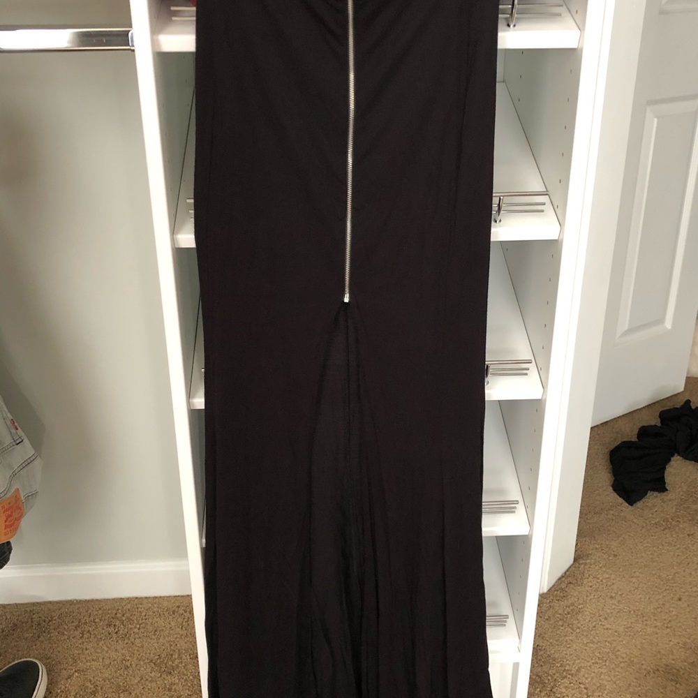 Long black skirt
